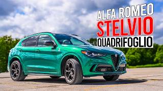 2024 Alfa Romeo Stelvio Quadrifoglio Track Impressions [upl. by Brouwer754]