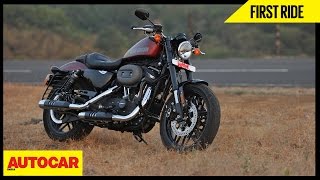 HarleyDavidson Roadster  First Ride  Autocar India [upl. by Yrekaz]