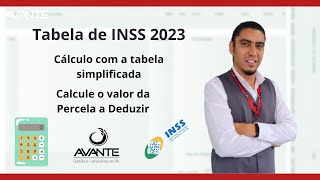 Tabela de INSS 2023  Cálculo na Prática [upl. by Karole406]