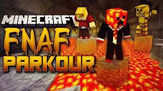 Minecraft FIVE NIGHTS AT FREDDYS PARKOUR Epic Adventure Map wPrestonPlayz amp Lachlan [upl. by Hobey]