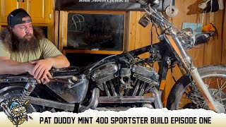 Pat Duddys Mint 400 Sportster Build  Episode 1 [upl. by Den]