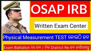 OSAP IRB written EXAM l OSAP Physical Test l OSAP IRB exam center for written l OSAP IRB Vacancy [upl. by Zirkle237]