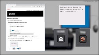 Connecting the printer and a computer  34 Windows TR7500 series [upl. by Eeslehc]