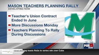 Teachers in Mason planning to rally amid contract negotiations [upl. by Laeno]