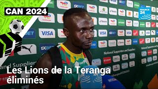 CAN 2024  quotOn a perdu le football est cruelquot  les Lions de la Teranga éliminés par les Eléphants [upl. by Chaing]