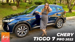 Novo Tiggo 7 Pro Luxo acabamento e performance Mas vale o preço Canal Michelle J [upl. by Bak]