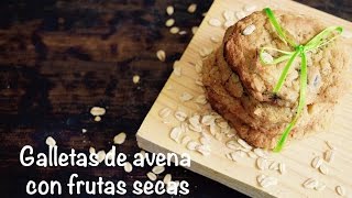 GALLETAS DE AVENA CON FRUTAS SECAS [upl. by Tihor]