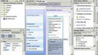 Managing Data Sources in SharePoint Designer 2007 [upl. by Neelyk]