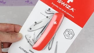 SWIZA D04 MultiTool REVIEW [upl. by Llenil]