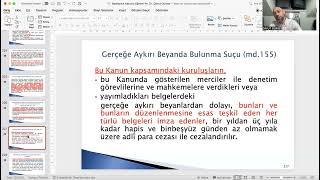 Av Dr Davut Gürses Bankacılık Hukuku Ders 7 idari Para Cezaları ve Suçlar [upl. by Michon151]