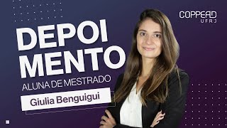 Giulia Benguigui  Depoimentos Mestrado COPPEADUFRJ [upl. by Amara]