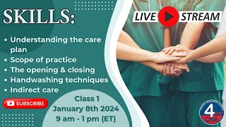 CNA Chronicles Care Plans Practices and Patient Mastery Class 1 [upl. by Euphemia]