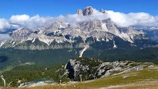 Cortina dAmpezzo gondola to Faloria Dolomite Italy [upl. by Karena]