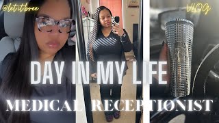 Day In The Life of a Medical Receptionist  MEDICAL ADMINISTRATION New Job Opportunity🥳 [upl. by Oiled]