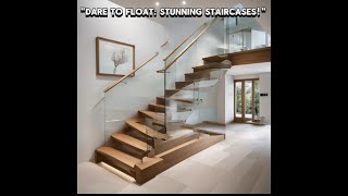 Floating staircase workhome stairscase staircase construction renovation [upl. by Theta]