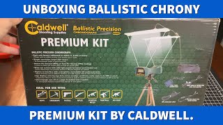 Unboxing the Caldwell Ballistic Chronograph PREMIUM KIT [upl. by Haropizt]