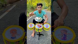 Aur ak Big Hip Hop Drums Set Senior Musical Band Instruments with 3 Drums testing🥁🔥 [upl. by Enale14]