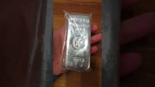 Heraeus 1 Kilo Silver Bar [upl. by Forrest]