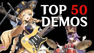 Top 50 Most Popular Genshin Impact Demos [upl. by Jim]