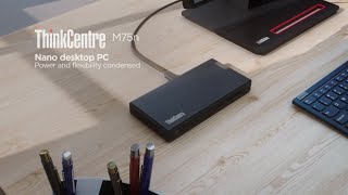 Lenovo ThinkCentre M75n Product Tour [upl. by Babby61]