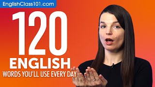 120 English Words Youll Use Every Day  Basic Vocabulary 52 [upl. by Bengt]