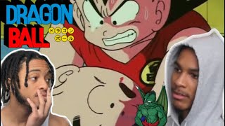 Krillin First Death REACTION [upl. by Eedia]