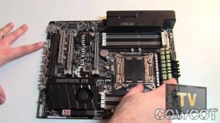 Cowcot TV présentation CM Asus X79 Sabertooth [upl. by Aeynod]