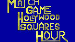 Match GameHollywood Squares Hour 19831984 Theme [upl. by Sevart]