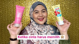 HERBORIST JUICE FOR SKIN BODY SERUM VS PINKBERRY BODY MILK SERUM BRIGHTENING  LOTION PEMUTIH BADAN [upl. by Gallard]