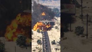 Attaxk on army base of isreali by irani jets gta v [upl. by Atteras]