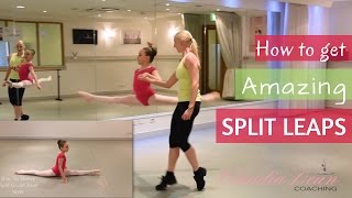 How to master AMAZING SPLIT LEAPS [upl. by Acissey]