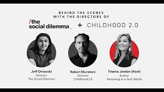 Behind the Scenes With the Directors of The Social Dilemma and Childhood 20 [upl. by Aslin]