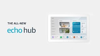 Introducing Echo Hub  Amazon Alexa [upl. by Merrill]