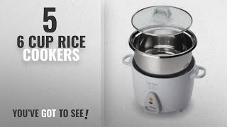 Best 6 Cup Rice Cookers 2018 Aroma Simply Stainless 3CupUncooked 6Cup Cooked Rice Cooker [upl. by Leena]