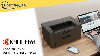 Laserdrucker Kyocera PA2001  PA2001w [upl. by Hadleigh]