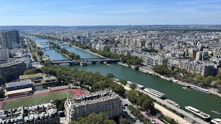 Paris Travel 2024 View of Eiffel Tower ShortTrailer RAW [upl. by Divaj196]