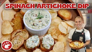 CHEF RVs SPINACH ARTICHOKE DIP [upl. by Ominorej325]