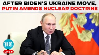 LIVE  Putins Furious Response Day After Bidens Arms Decision on Ukraine Amends Nuclear Doctrine [upl. by Tavis177]