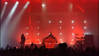 Carpenter Brut  Maniac M Sembello cover 4K live  Paris Olympia 30102023 Electro Synthwave [upl. by Nonnahsed]