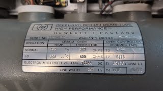 Discovering an HP 5061A Cesium Beam Frequency Standard  Part 2 [upl. by Tacye]