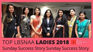 Top LBSNAA Ladies 2018 [upl. by Bronwen]