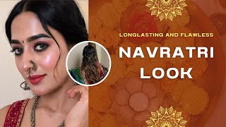 Navratri Makeup Look🪷🪕Malayalam  Festive Makeup [upl. by Liakim]