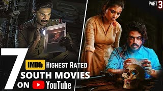 Top 7 Crime Thriller South Movies on YouTube in Hindi PART 3 [upl. by Imrots245]