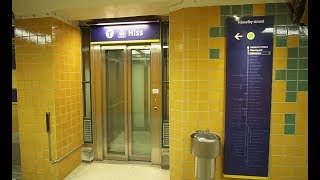 Sweden Stockholm Johannelund elevator subway ride to Hässelby Gård [upl. by Thorncombe]