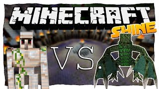 EISENGOLEM VS GEKEN  Minecraft Eisengolem vs Monster • 27  SHINEMC [upl. by Queston]