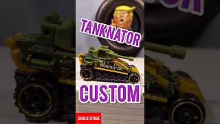 Custom Tanknator hot wheels 2024 diecast shorts [upl. by Asseneg482]