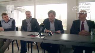 28032015 RAFC Patrick Decuyper persconferentie kort [upl. by Noda856]