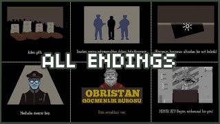 Papers Please All Endings  Tüm Sonlar 120 English Subtitles [upl. by Nilesoy180]