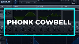 How to Make a Phonk Cowbell from Scratch Sound Design Tutorial [upl. by Leuams]