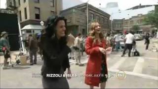 Rizzoli amp Isles Behind the Scenes of Season 2 [upl. by Elda]